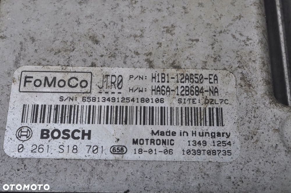 FORD ECOSPORT 1.0 KOMPUTER SILNIKA H1B1-12A650-EA - 2