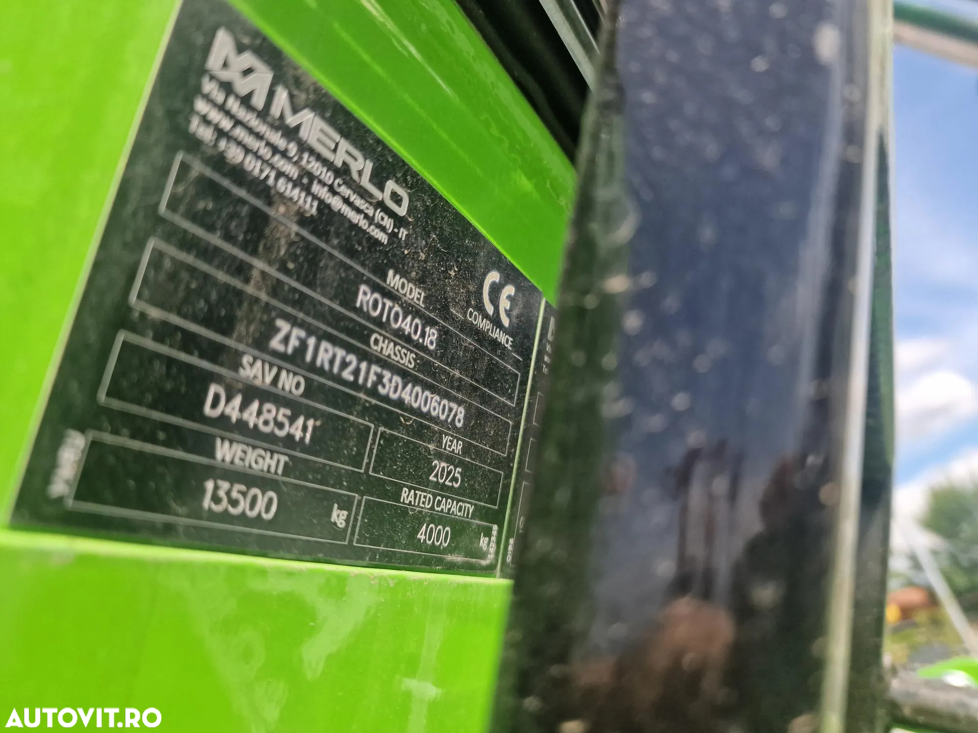 Merlo ROTO la 18m, Furci, cupa, AC, Cupla rapida, posibilitate leasing 5 ani, garantie 2 ani, nefolosit, produs in Italia-PROMOTIE 163.000 EUR+Tva - 29