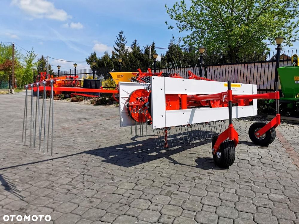 Przetrząsaczo-zgrabiarka pasowa Pasówka Taśmówka taśmowa - 4