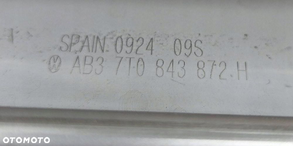 volkswagen multivan t7 prowadnica drzwi przesuwnych prawy tył - 2