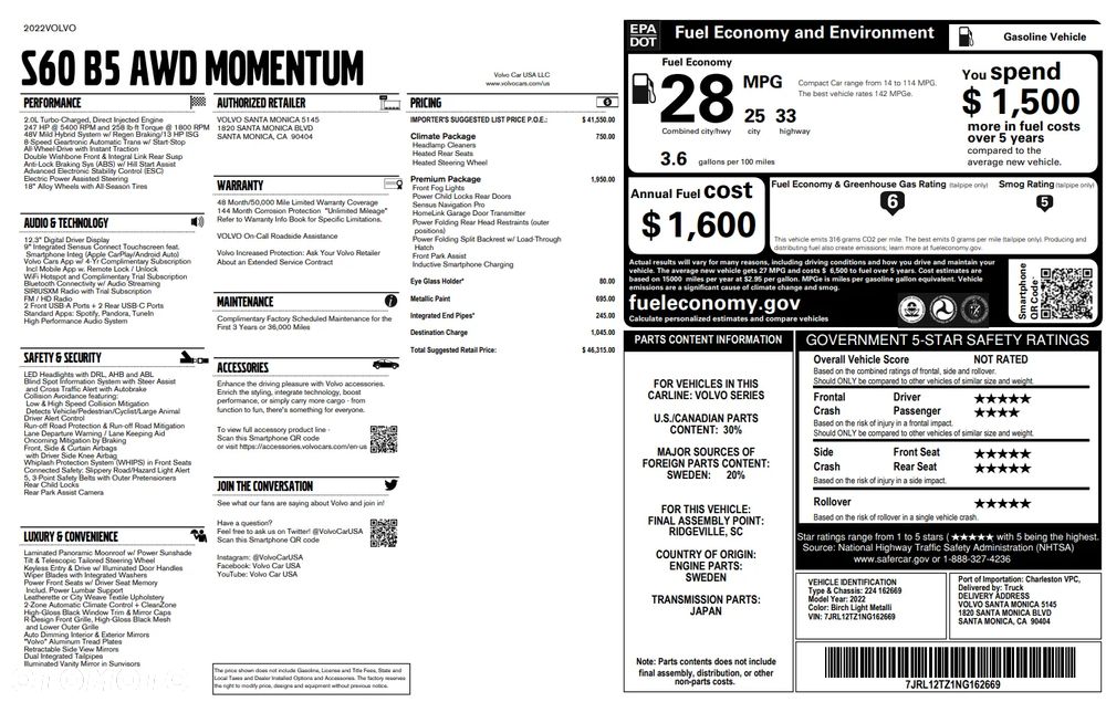 Volvo S60 B5 B Geartronic RDesign - 11