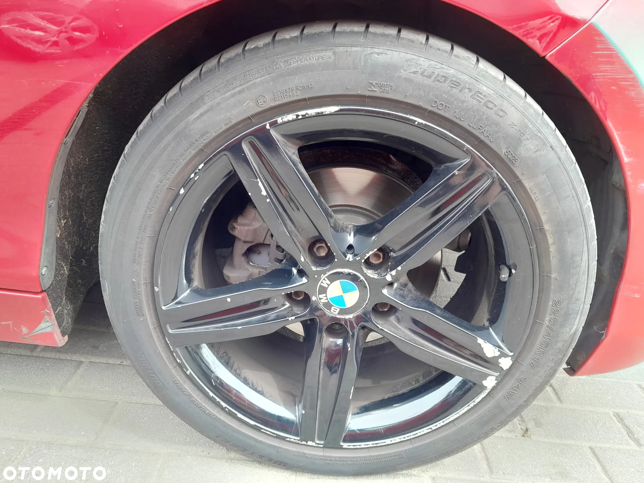 BMW F20 ALUFELGI 17" CZARNE 225/45-17 - 7