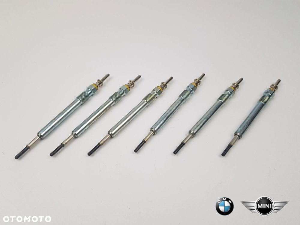 NOWE ORYGINALNE Świece żarowe Komplet 6 szt. BMW MINI B57 3.0d 0250703001 - 1