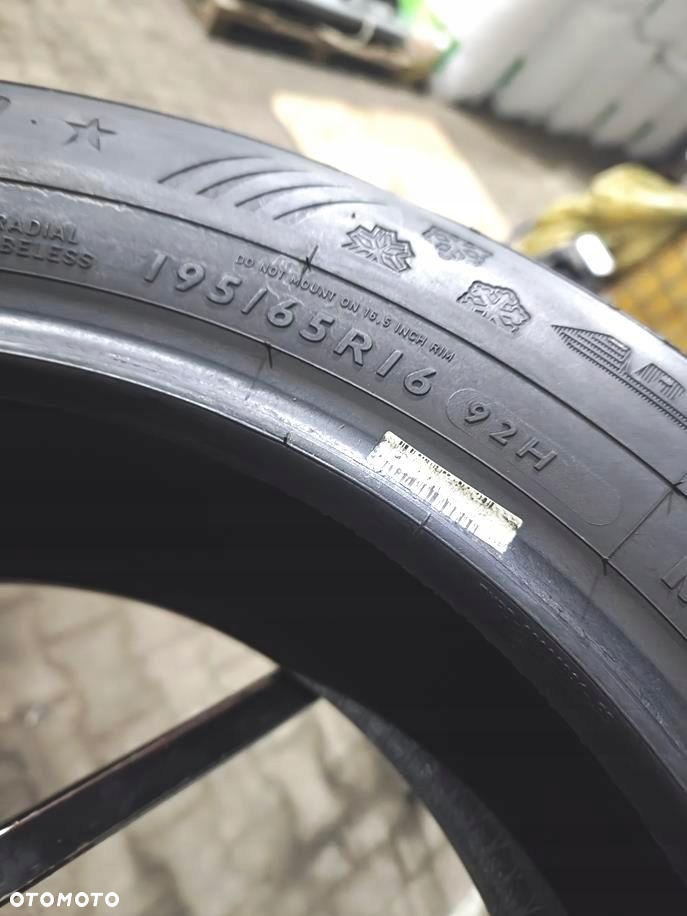 195/65r16 dunlop 2021 opony zimowe 5,5mm 7257 - 6