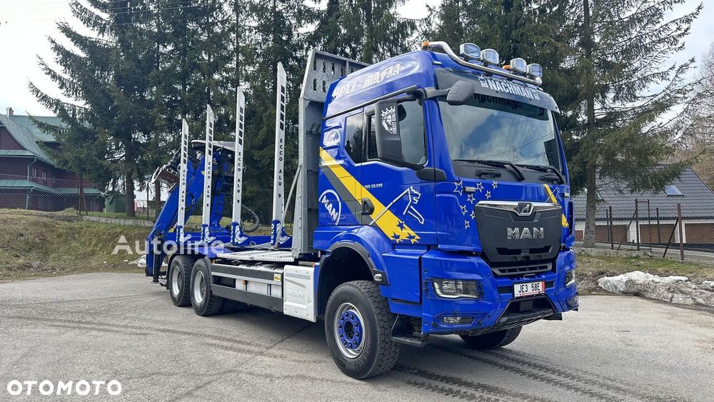 MAN TGS 33.510 Do drewna - 2