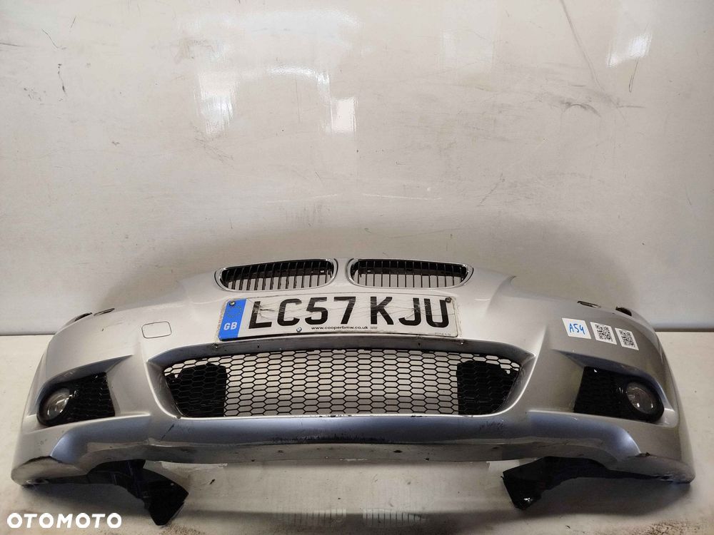 + ZDERZAK PRZÓD PRZEDNI BMW E92 E92 SERIA 3 M PAKIET TITANSILBER SREBRNY SPRYSKIWACZE LAMP XENON HALOGENY - 1