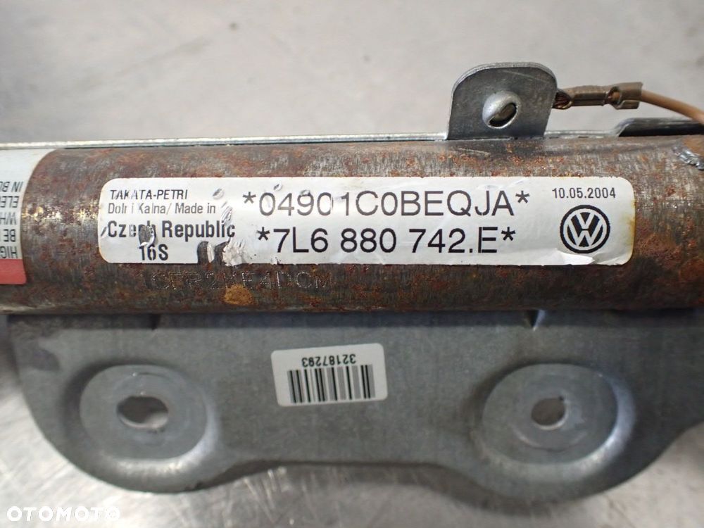 KURTYNA POWIETRZNA PRAWA PASAŻERA VOLKSWAGEN TOUAREG 5.0 7L6880742.E - 3