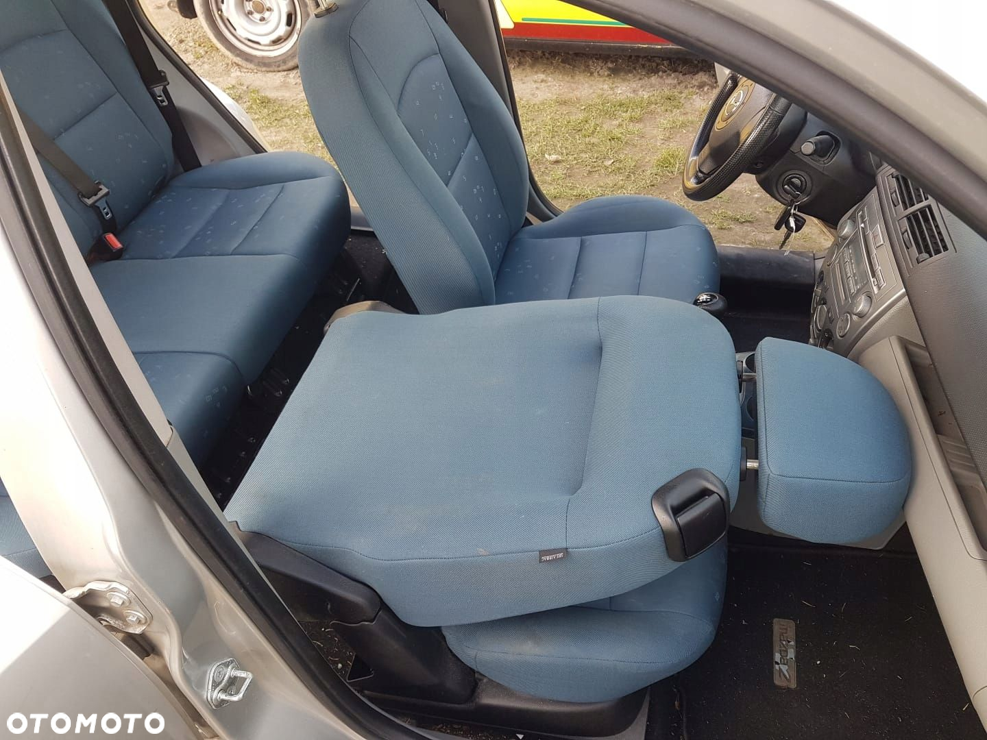 MAZDA 2 II 02- FOTELE FOTEL LEWY PRAWY KANAPA - 2