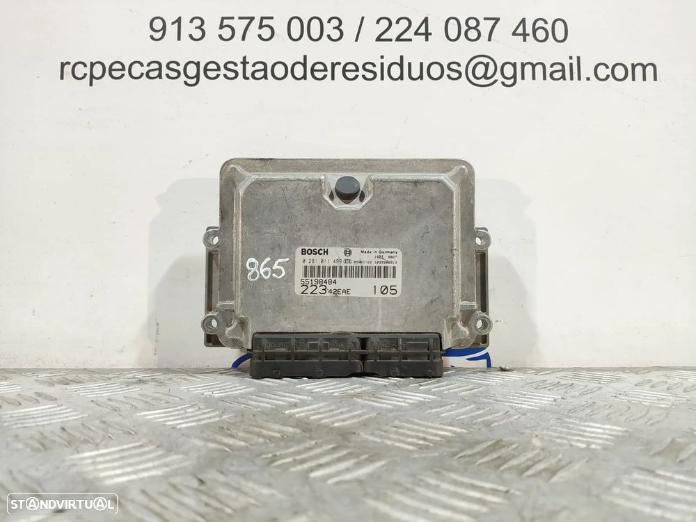 Centralina Motor ECU Original Bosch 0281011499 Fiat 1.9 JTD 223B1.000 55198484 - 1