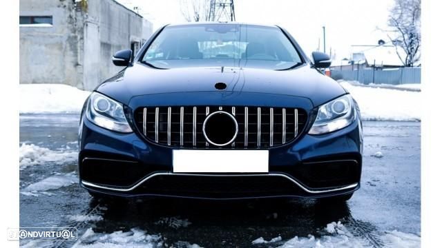 Grelha Mercedes C W205 C205 (2014 a 2018) Look GTR - 4