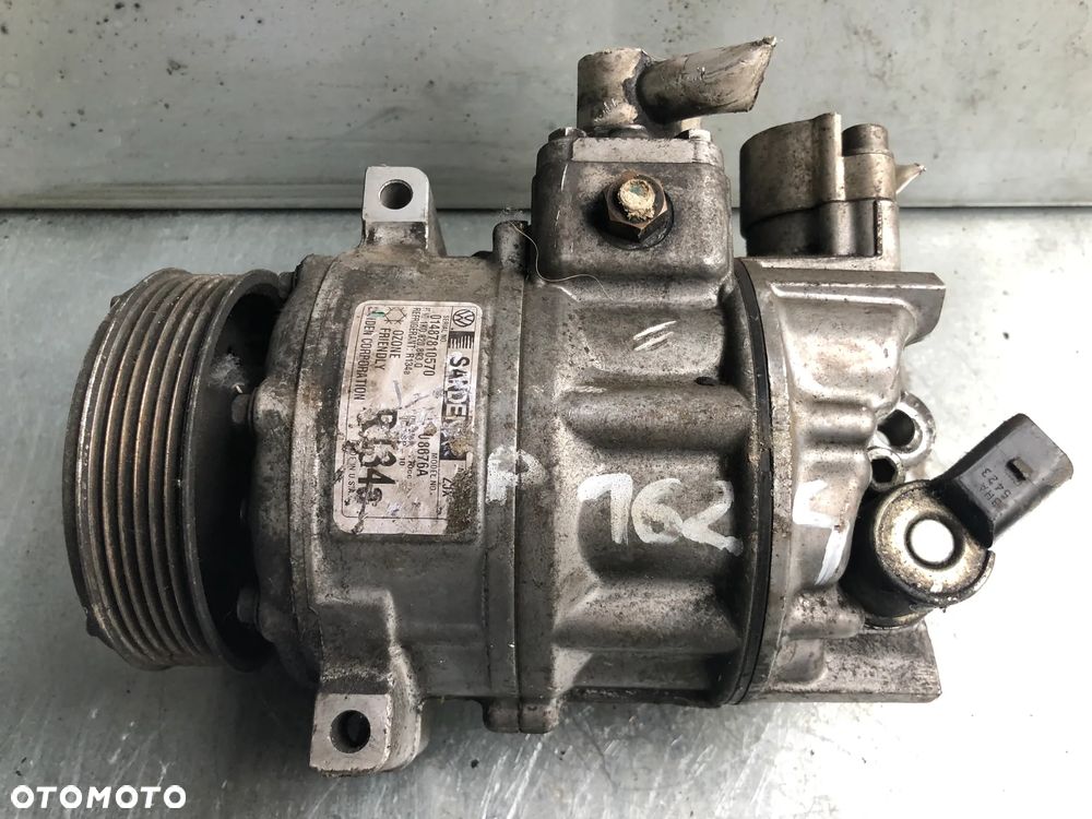 P-1639 . Kompresor Sprężarka Klimatyzacji 6PK 1K0820803Q VW Golf V Passat B6 Audi A3 8P 1.9 2.0 TDI Wysyłka - 8