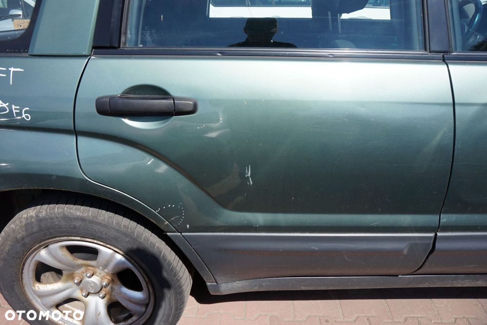 DRZWI TYLNE PRAWE FORESTER II SG LIFT 5F6  ZIELONY EVERGREEN SUBARU 2006-2008 - 3