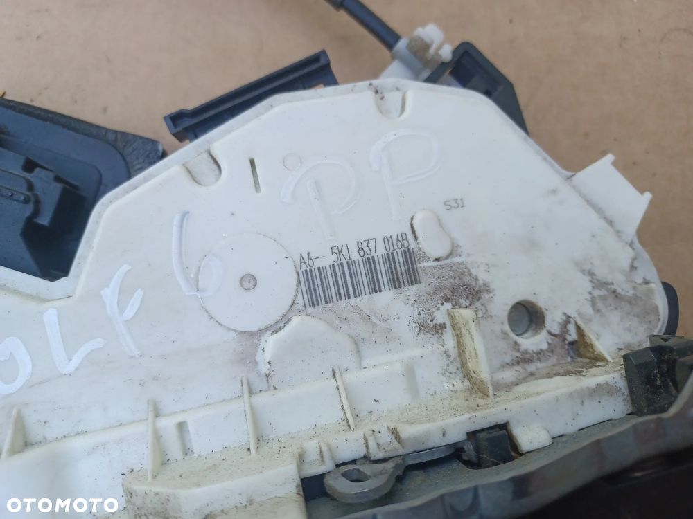 ZAMEK DRZWI PRAWY PRZÓD GOLF VI 5K1837016B - 4