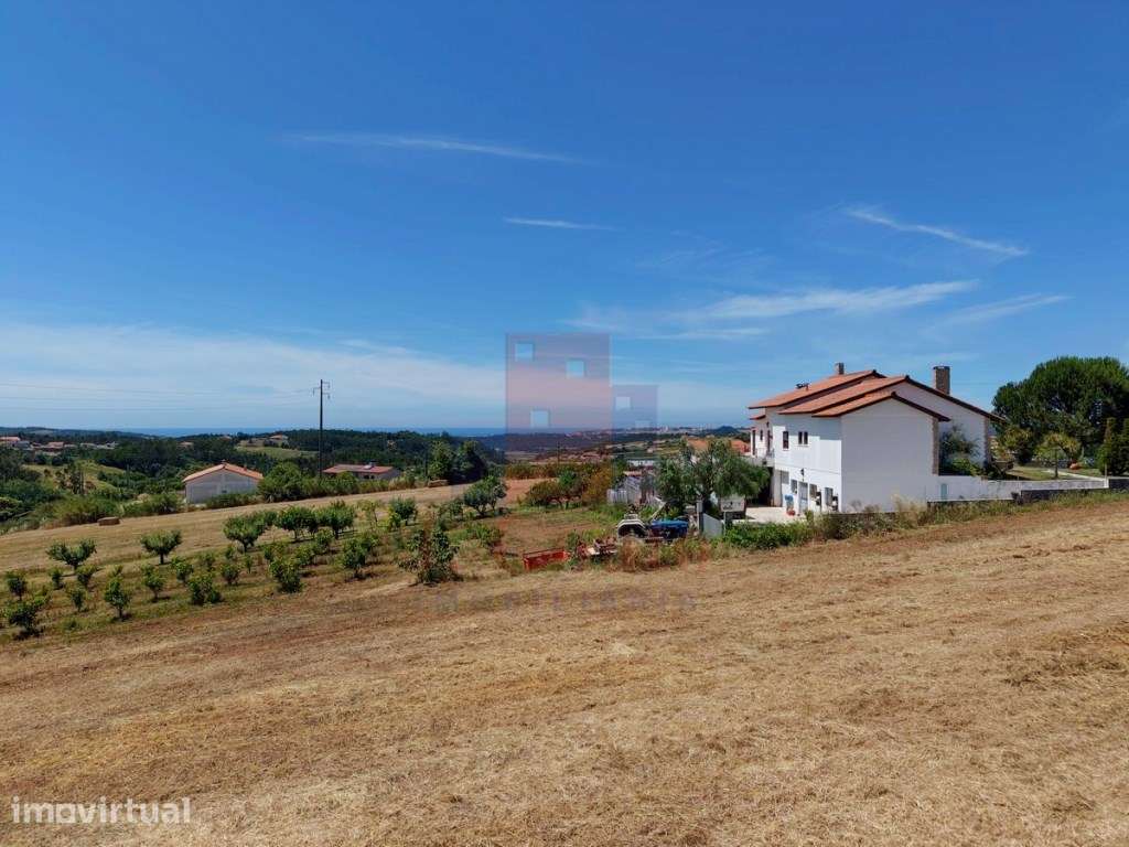 Terreno para Construção com Vista Campo e Mar Próximo da Nazaré - Grande imagem: 3/8