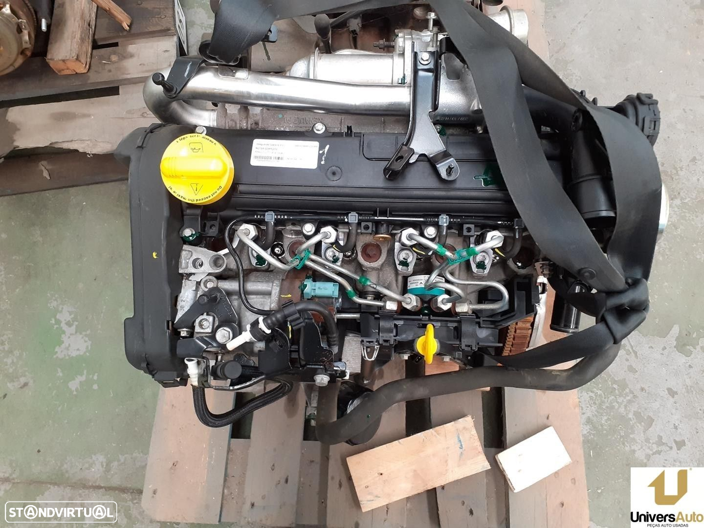 MOTOR COMPLETO RENAULT CLIO GRANDTOUR 2010 -K9K766 - 4