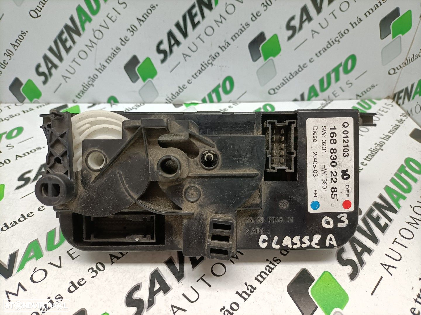 Comando / Botão De Sofagem / Climatronic Mercedes-Benz A-Class (W168) - 2