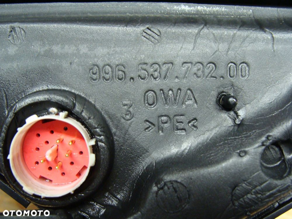 lusterko prawe porsche 911 996 5 pin europa 99653773200 - 6