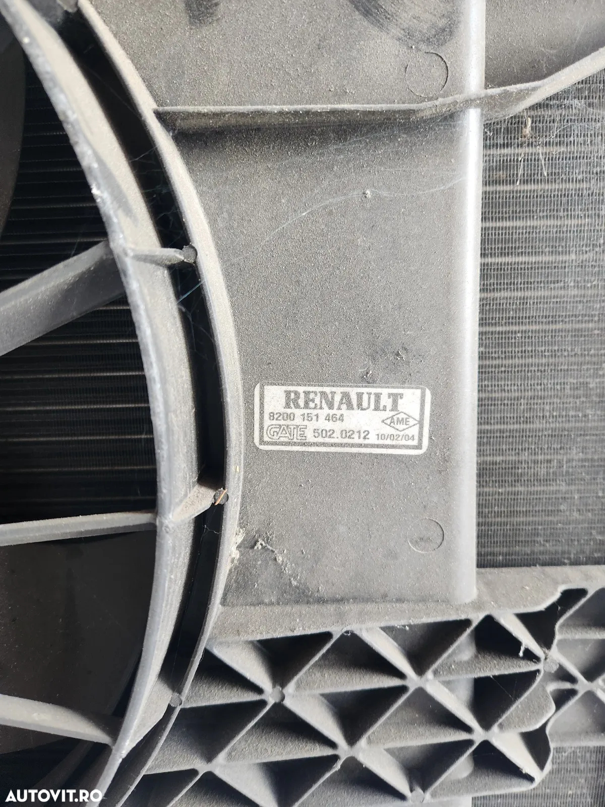 Radiator Racire Apa Antigel Termocupla Electroventilator Renault Megane 2 1.6 Benzina - 7
