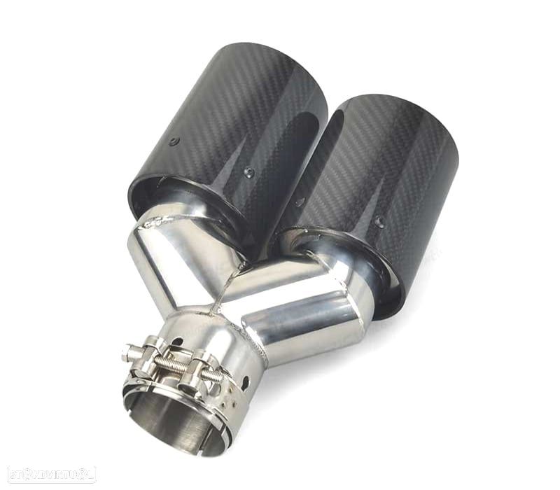 PONTEIRAS DE ESCAPE BMW LOOK M PERFORMANCE - 2