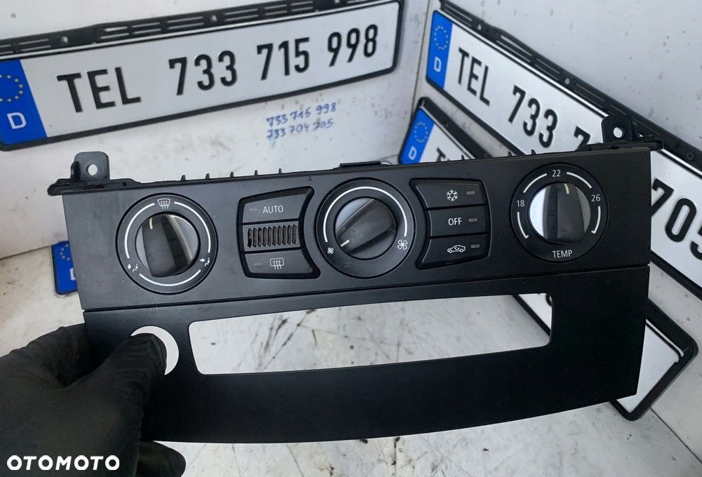 PANEL KLIMATRONIK 9155638 BMW E60 E61 LIFT - 1