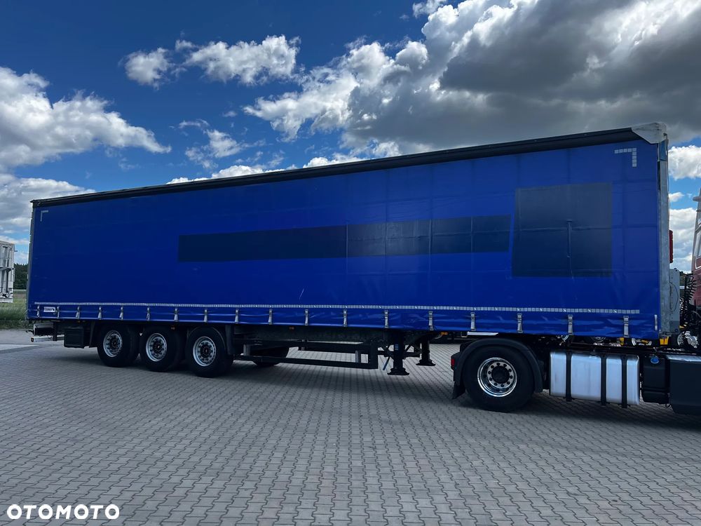 Schmitz Cargobull SPROWADZONA Z FRANCJI/SERWISOWANA/NACZEPA PO REMONCIE DACH PLANDEKI ZAWIESZENIE - 1