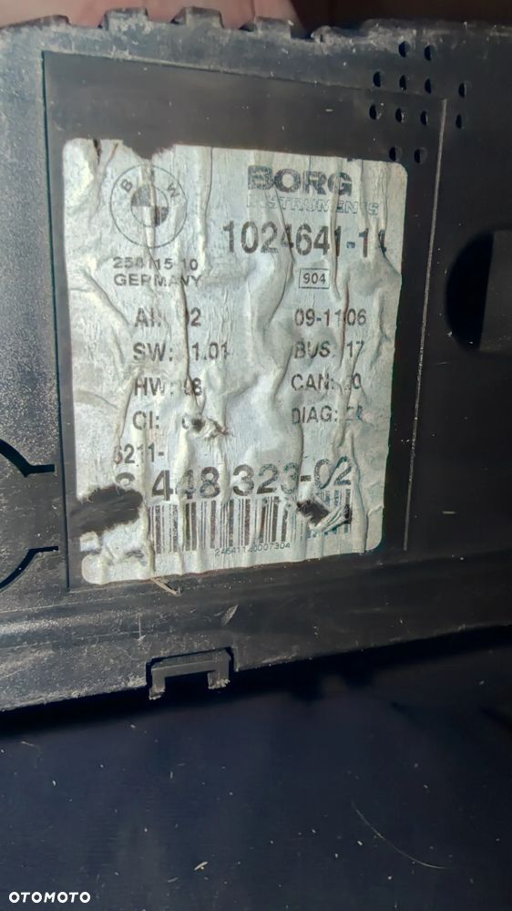 LICZNIK ZEGARY BMW X3 E83 1024641 - 3