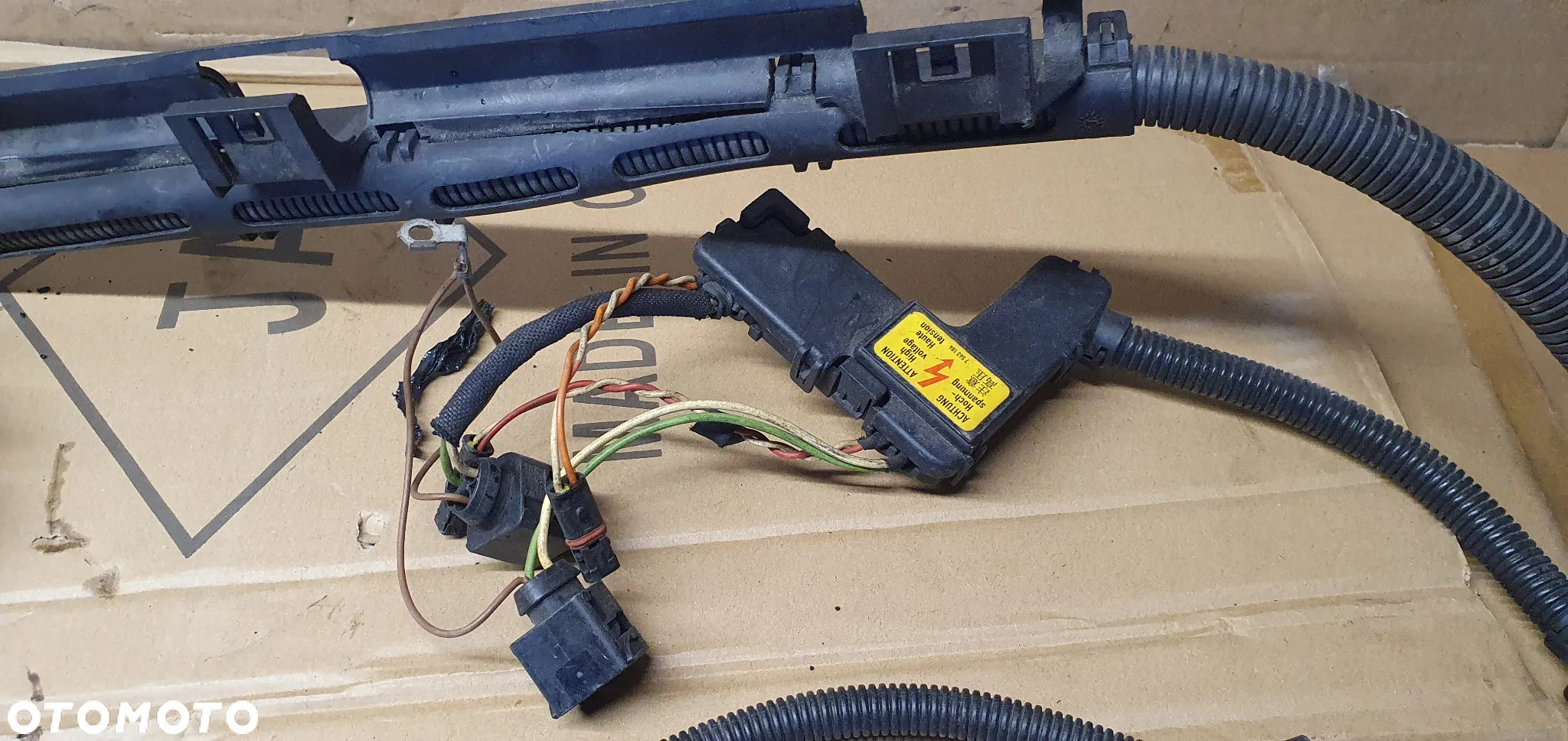 Wiązka instalacja silnika BMW E60 2.5 D 7560378 7560377 - 11