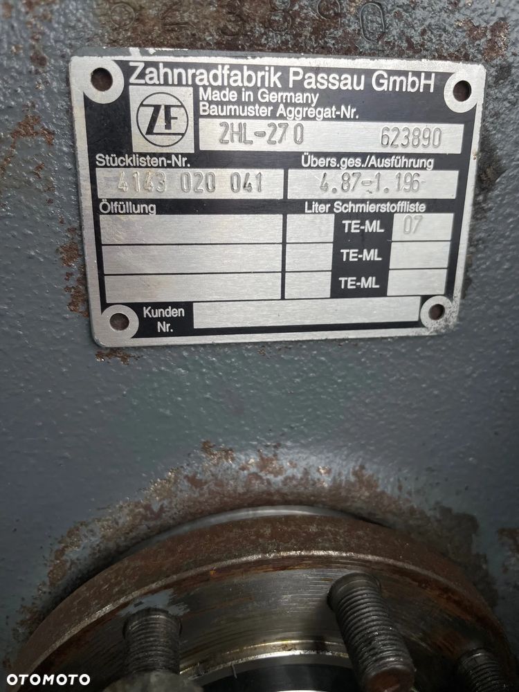 Skrzynia biegów do koparki ATLAS 1604 KZW - 3