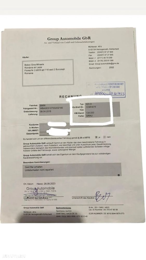 BMW Seria 5 520d EfficientDynamics Edition AT - 12