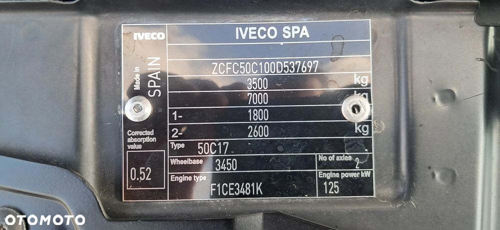 Iveco Daily 50C17 - 40