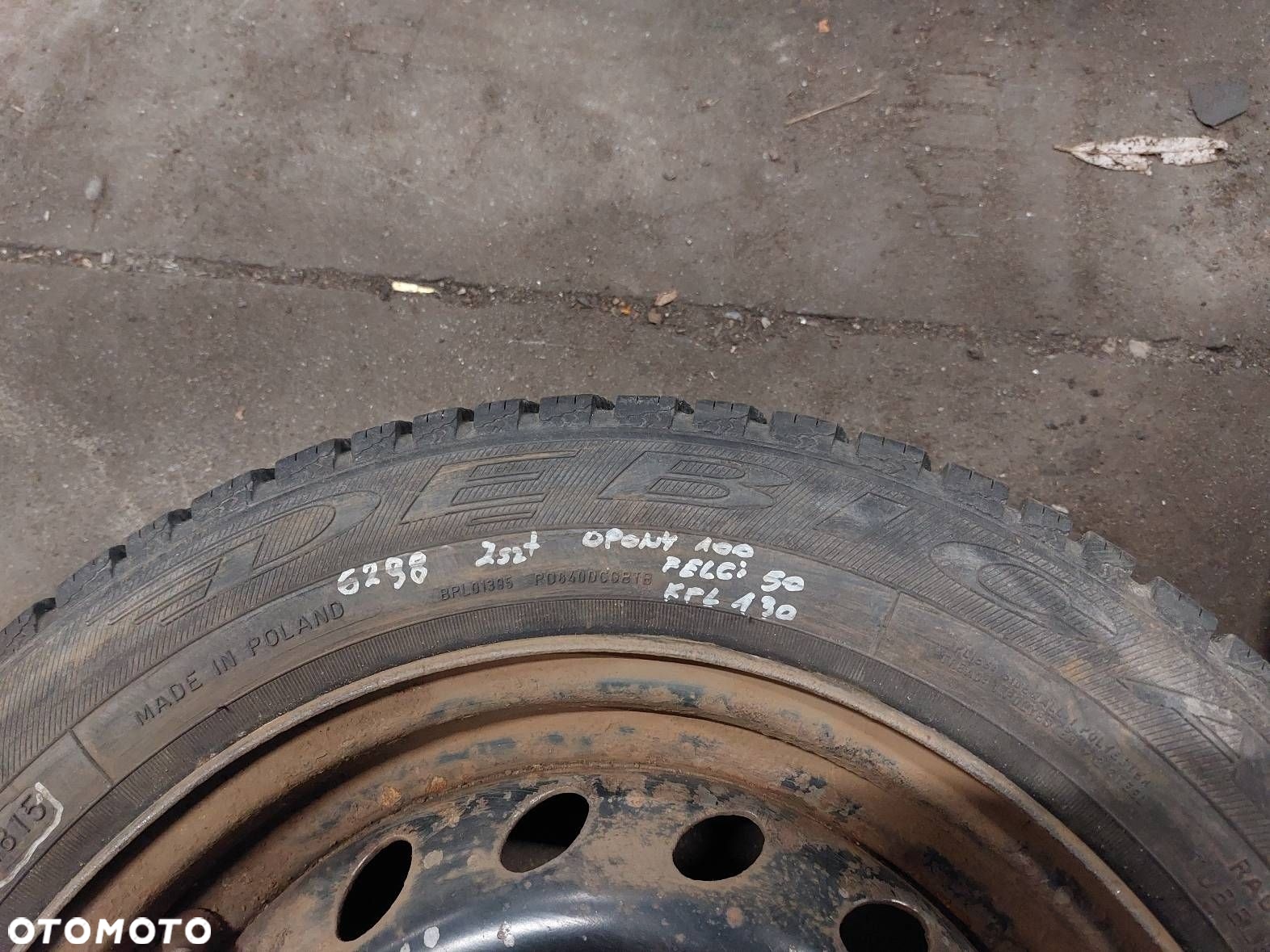 FELGI STALOWE 2 SZT 4x98 x13 ET33 FI58,1 FIAT SEICENTO PANDA PUNTO - 4