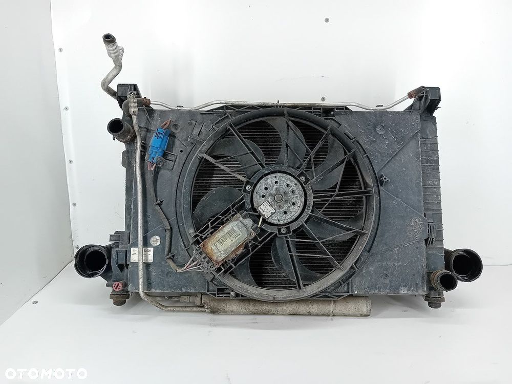 ZESTAW CHŁODNIC WODA KLIMA WENTYLATOR MERCEDES KLASA A W169 A1695000703 - 5
