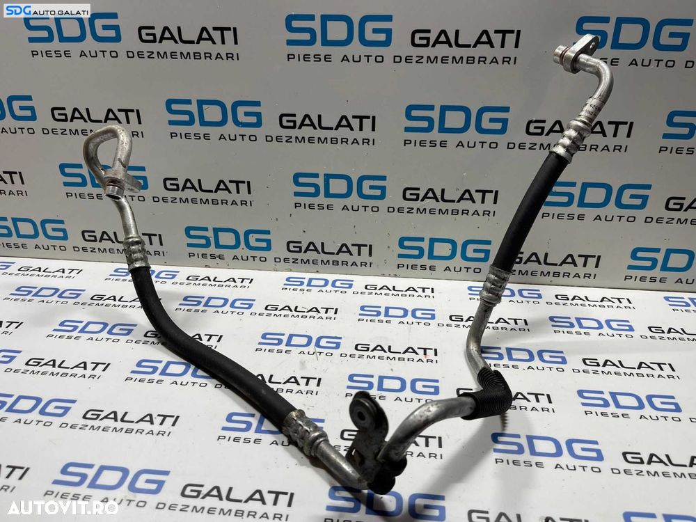 Furtun Conducta Compresor AC Aer Conditionat Clima Renault Megane 3 1.5 DCI 2008 - 2015 Cod 924900016 [B3071] - 1