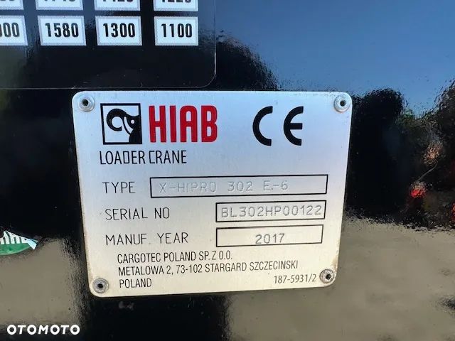 Palfinger HIAB X-HiPro 302 EP-5 wysuwow sterowanie radiowe rotor - 9