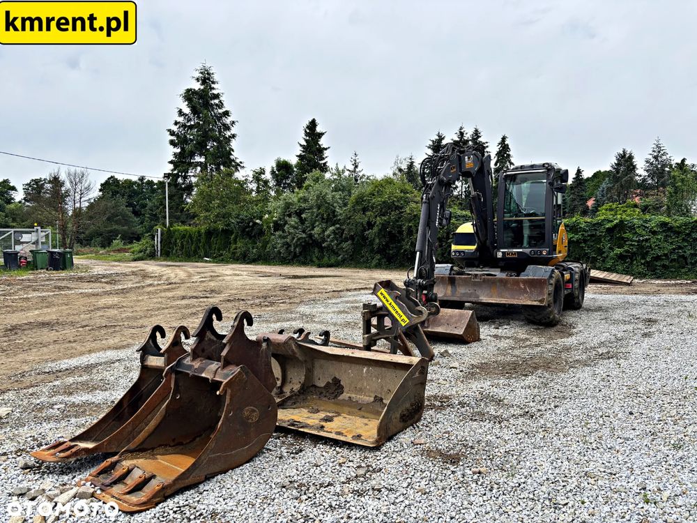 Mecalac 9 MWR KOPARKA KOŁOWA 2019R | 11 MWR, 15 MWR, KOMATSU PW 98, TEREX TW 95 110, WACKER NEUSON 100, YANMAR - 22