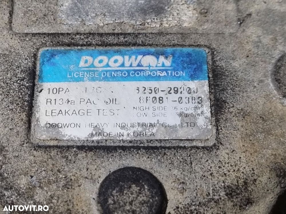 Compresor clima Hyundai Tucson 2.0 Diesel 2006 - 2010 140CP D4EA (1382) Diesel ... - 5