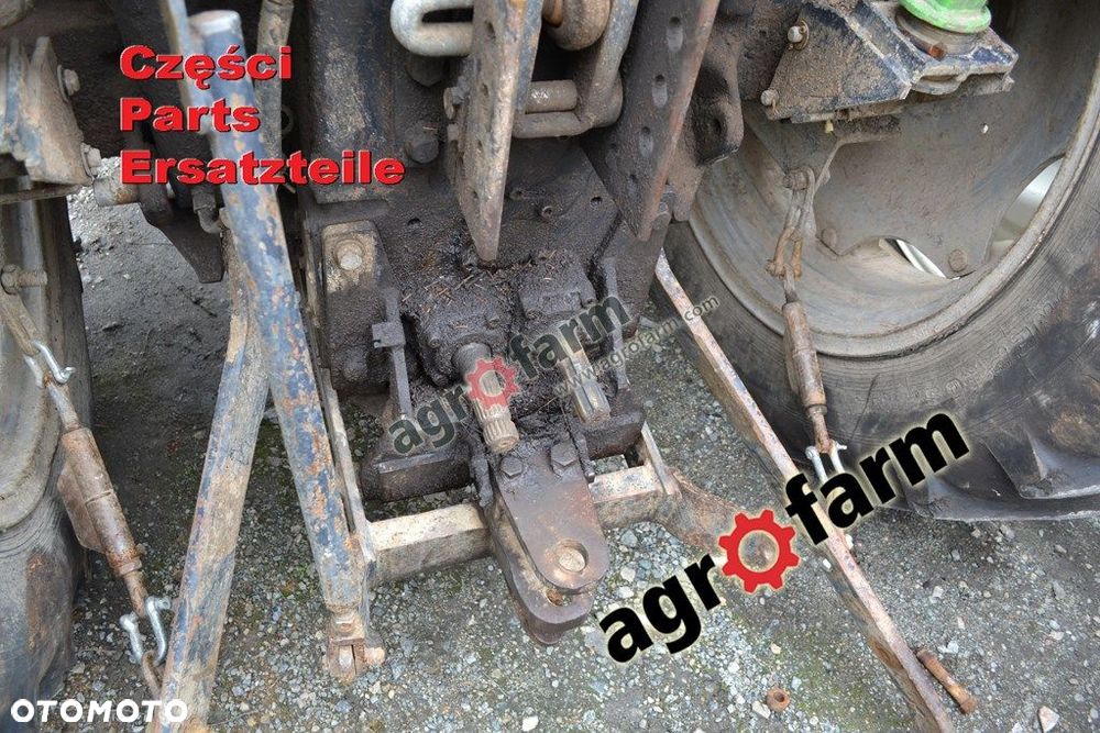 Deutz DX 4.50 części, skrzynia biegów, silnik, oś - 3