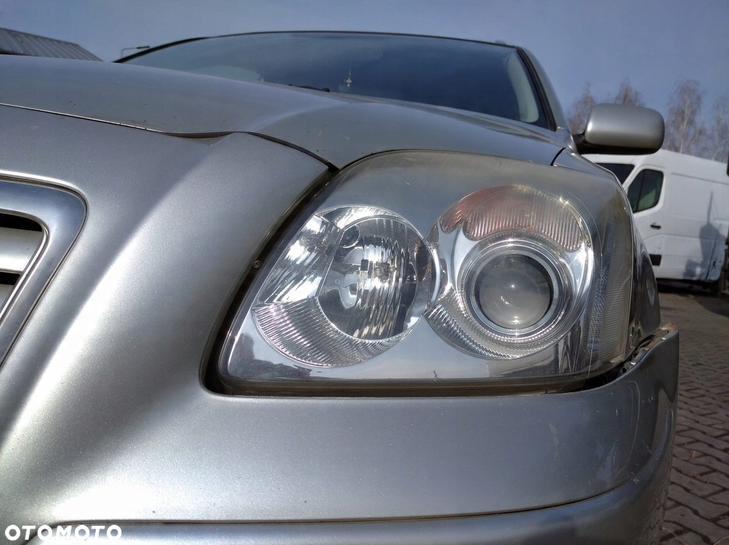 TOYOTA AVENSIS T25 03-06 ZDERZAK PRZÓD MASKA BŁOTNIK LAMPA PAS PRZEDNI 1C0 - 9