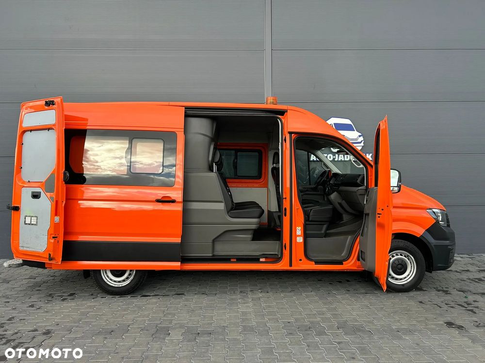 Volkswagen Crafter 2.0 TDI 140KM L2H2 DOKA Brygadówka holenderka 6 osób **Tylko 153tyś. km.**KLIMA**Super Stan** - 4