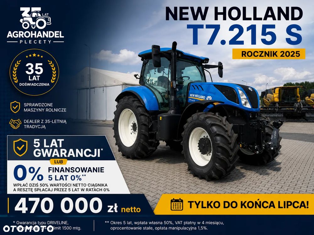 New Holland T7.215 S - 1