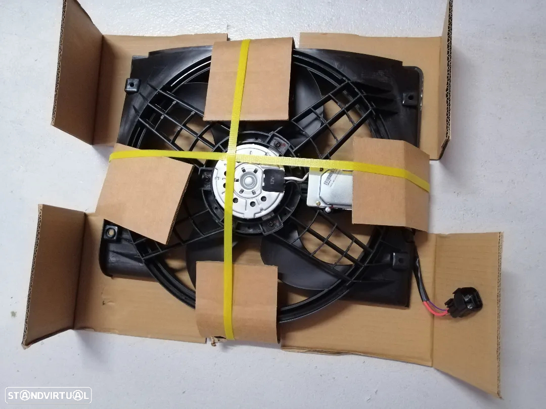 Moto ventilador radiador Bmw 320D E46 NOVO - 2