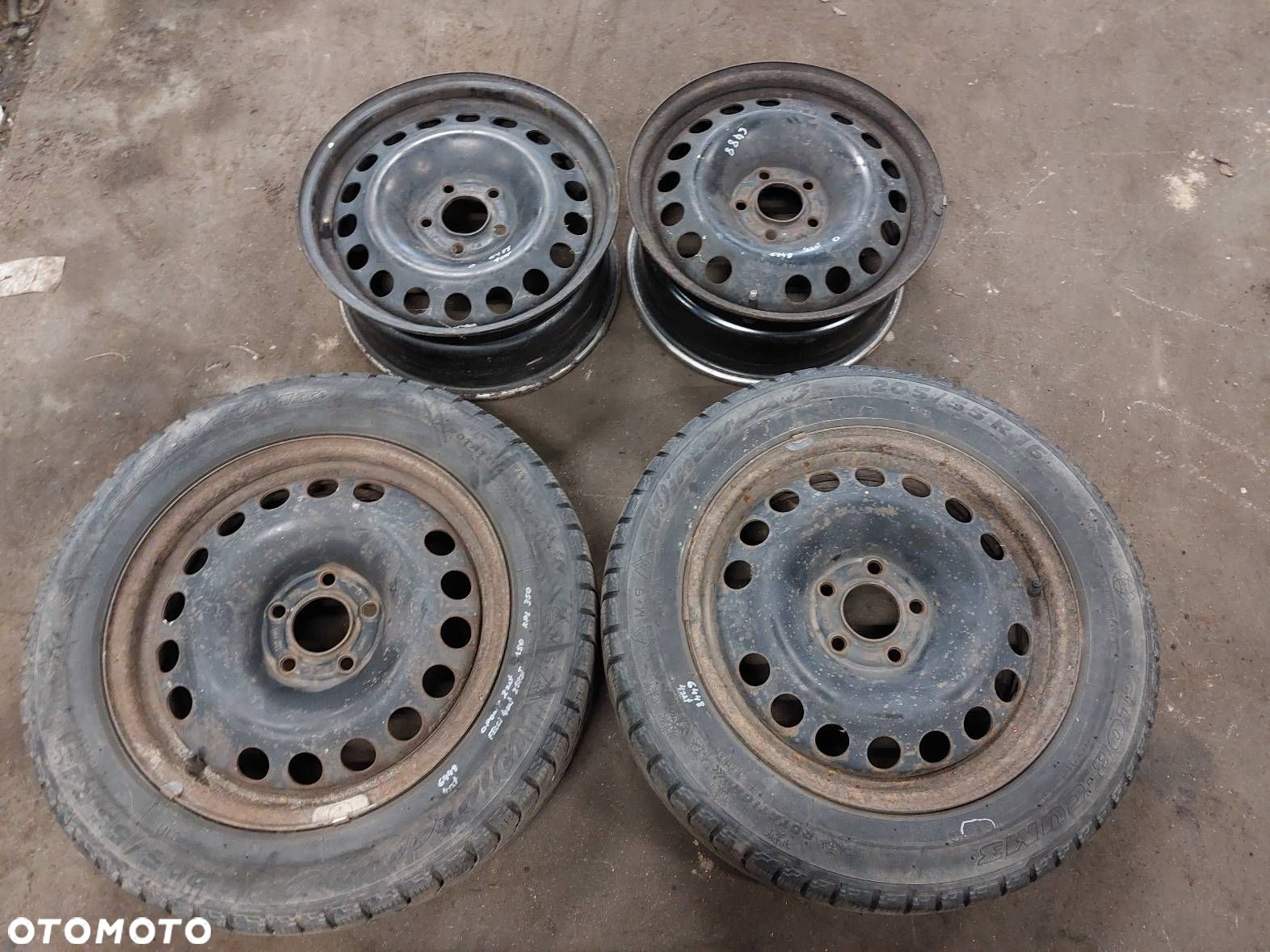 FELGI STALOWE 4 SZT 5x110 6,5Jx16 ET41 FI65,1 VECTRA C ZAFIRA A - 1