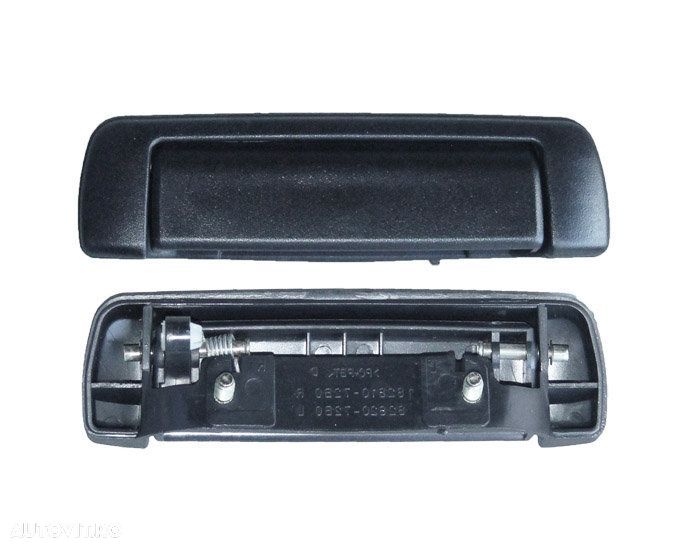 Maner exterior deschidere usa fata Daewoo Tico 1991-2000; Partea stanga, negru / texturat, fara garnitura - 1