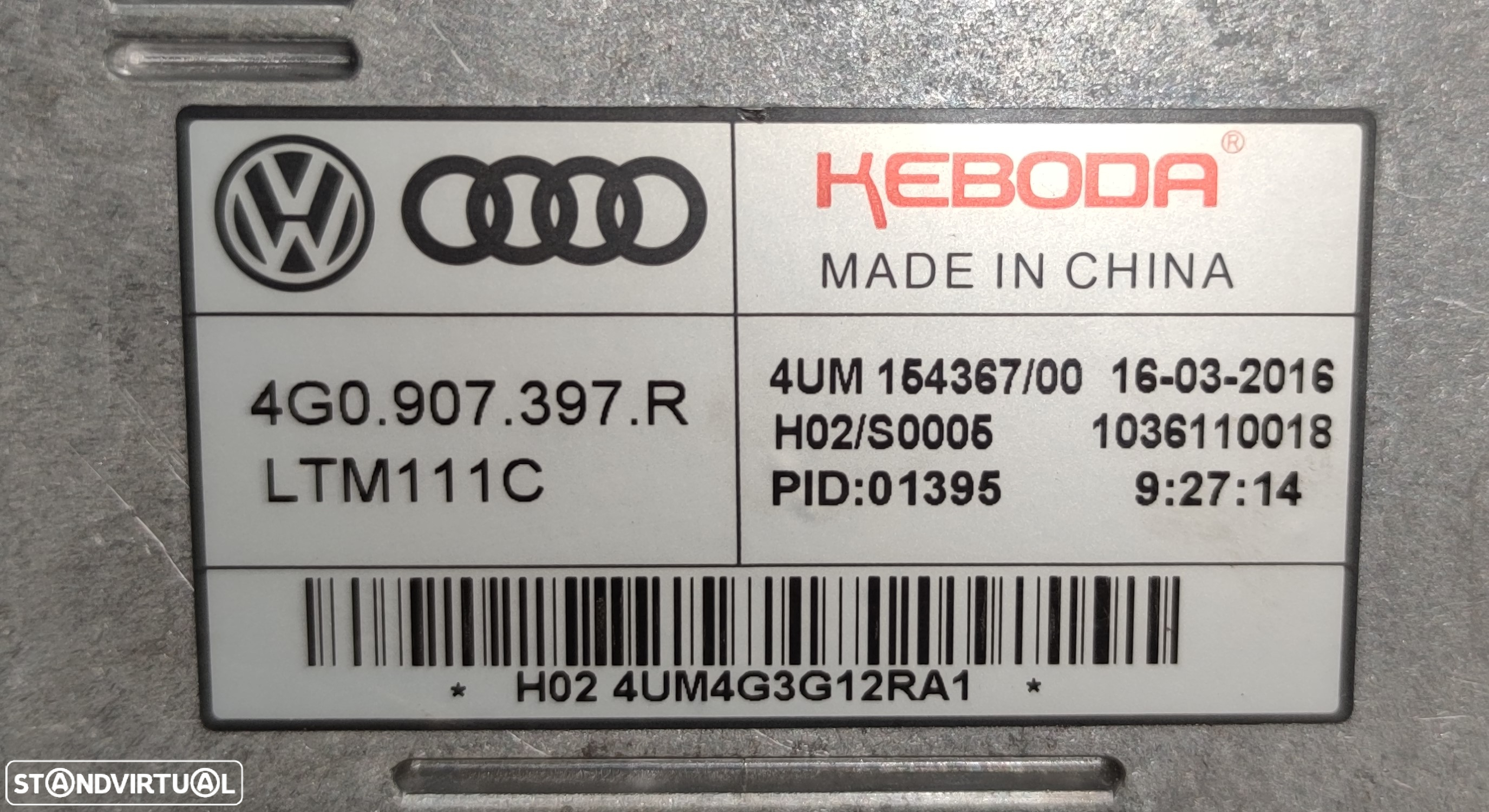BALASTRO AUDI A1 - 5