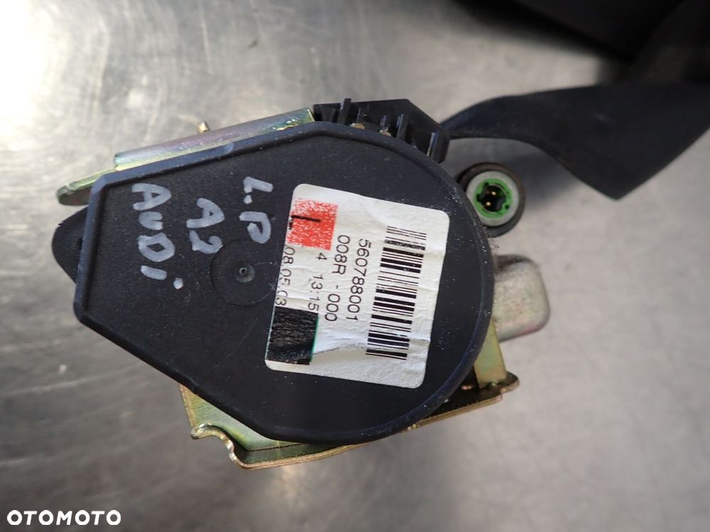 PAS LEWY PRZEDNI BEZPIECZEŃSTWA AUDI A2 560788001 - 4