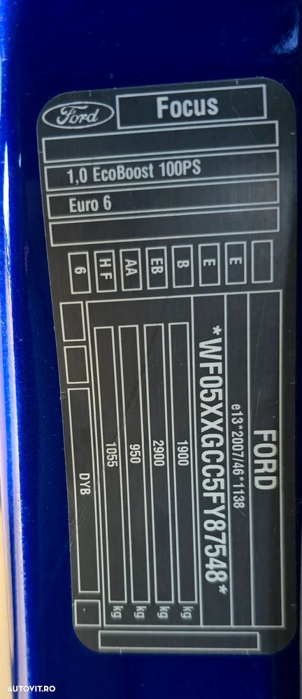 Ford Focus 1.0 EcoBoost Start Stop Trend - 21