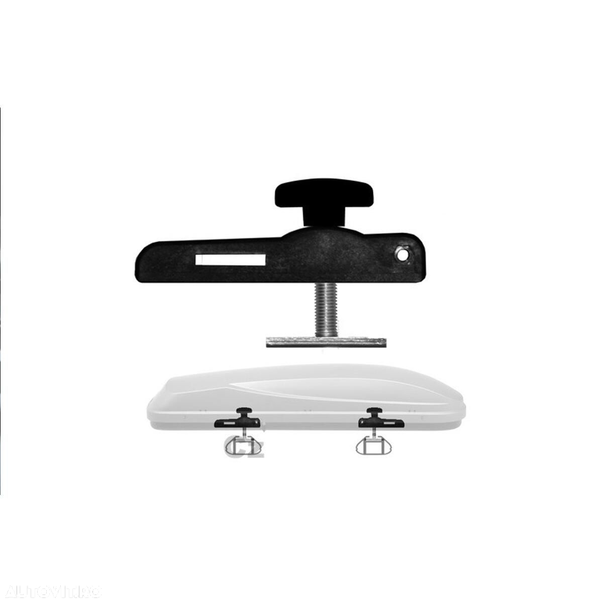 Cutie portbagaj Neumann Northline Tirol 420 Negru lucios - 2