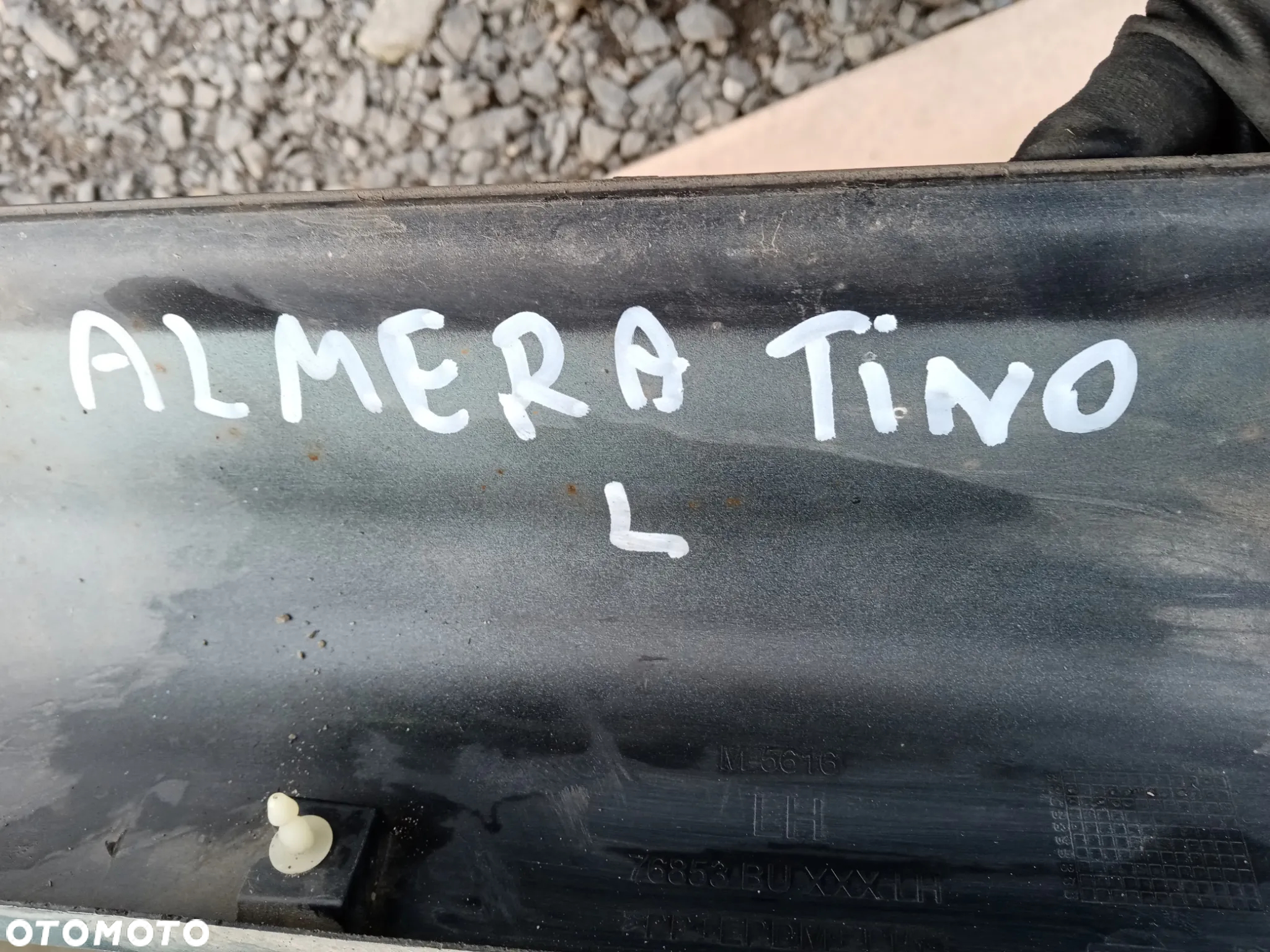 Listwa progowa lewa Nissan Almera Tino BW3 - 7