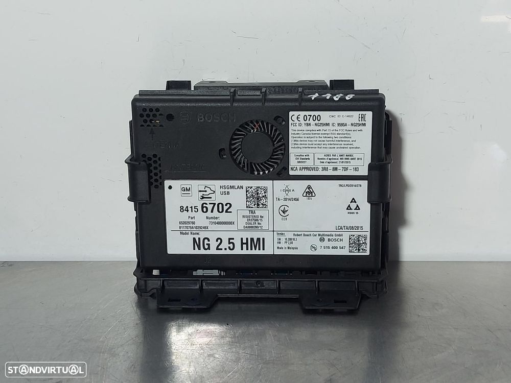 SISTEMA NAVEGAÇÃO GPS OPEL MOKKA X - 1