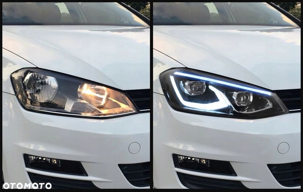 Reflektory Lampy kpl Vland Full Led Neon Tuning VW Golf VII 7 5g 2012-2017 - 13